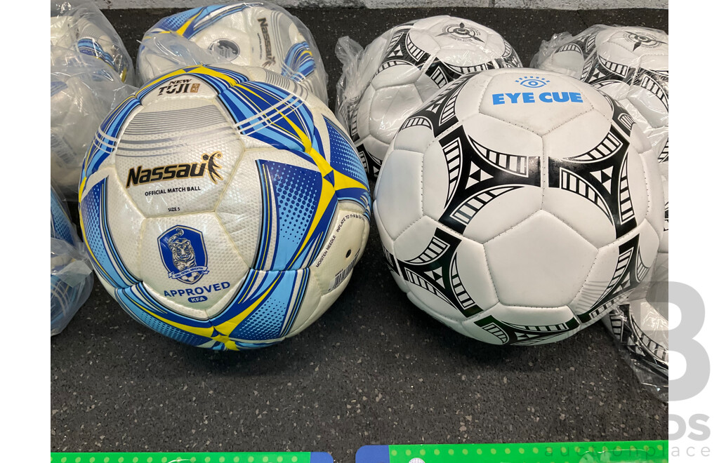 Assorted Soccer Football Training Equipment  - Lot of 10