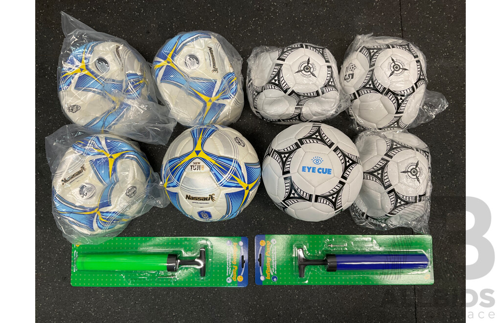 Assorted Soccer Football Training Equipment  - Lot of 10