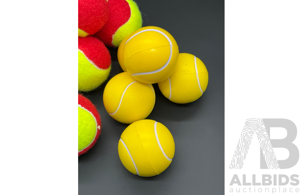 Collection of Various Tennis Balls  - Lot of 126