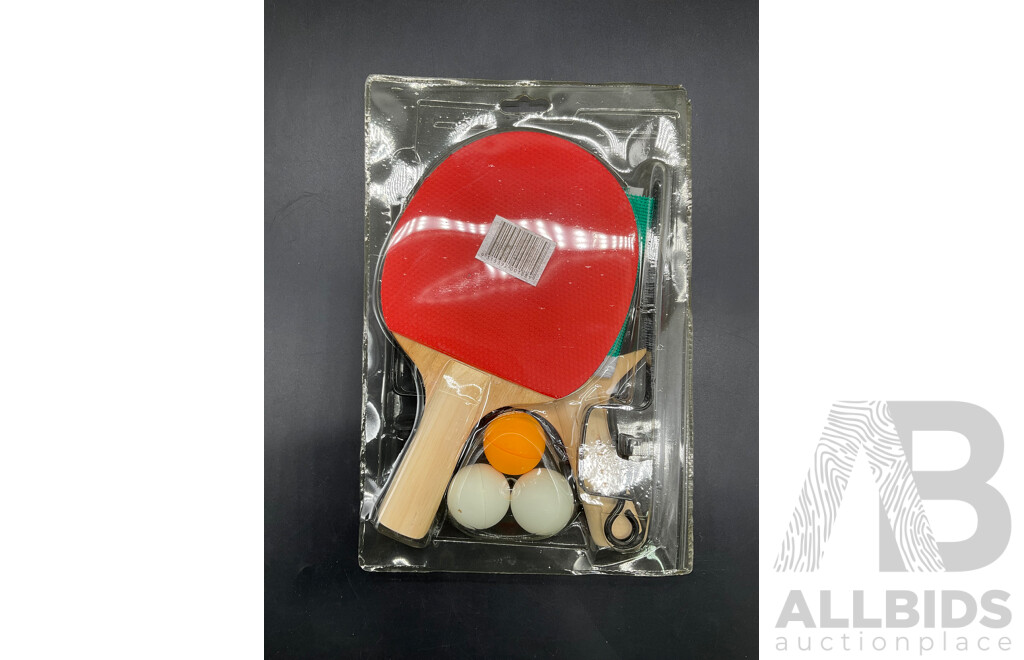 Two Player Table Tennis Set - Lot of 24