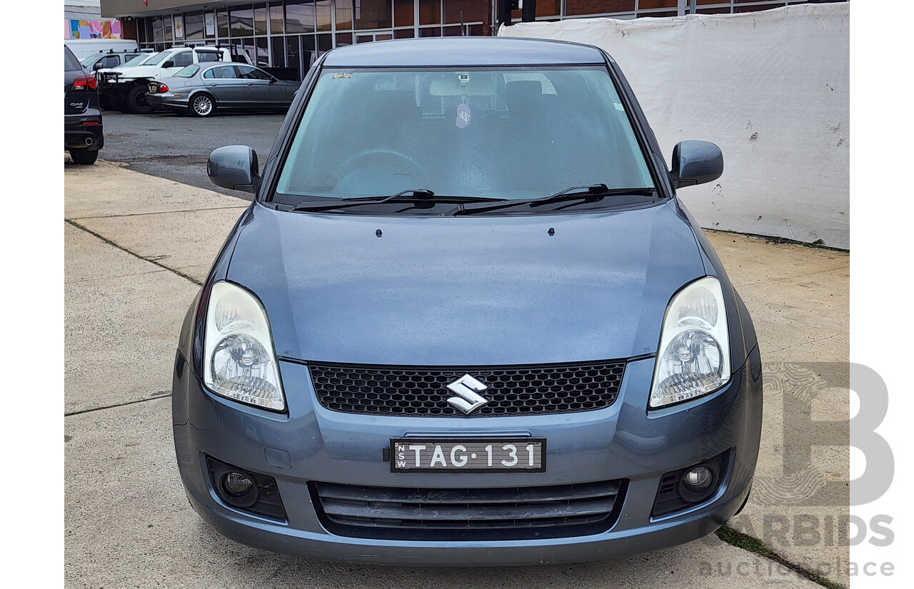 1/2009 Suzuki Swift  EZ 07 UPDATE 5d Hatchback Grey 1.5L