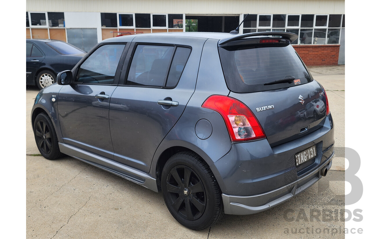 1/2009 Suzuki Swift  EZ 07 UPDATE 5d Hatchback Grey 1.5L