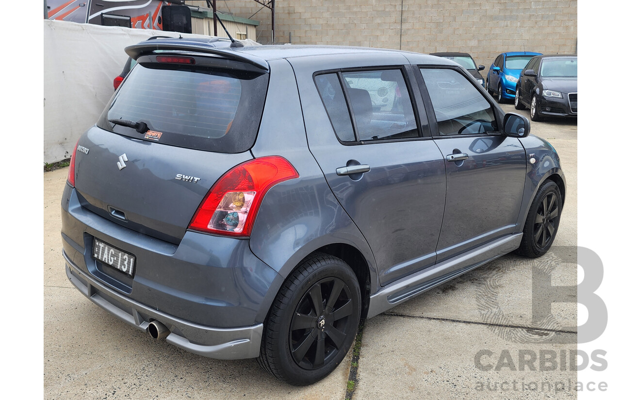 1/2009 Suzuki Swift  EZ 07 UPDATE 5d Hatchback Grey 1.5L