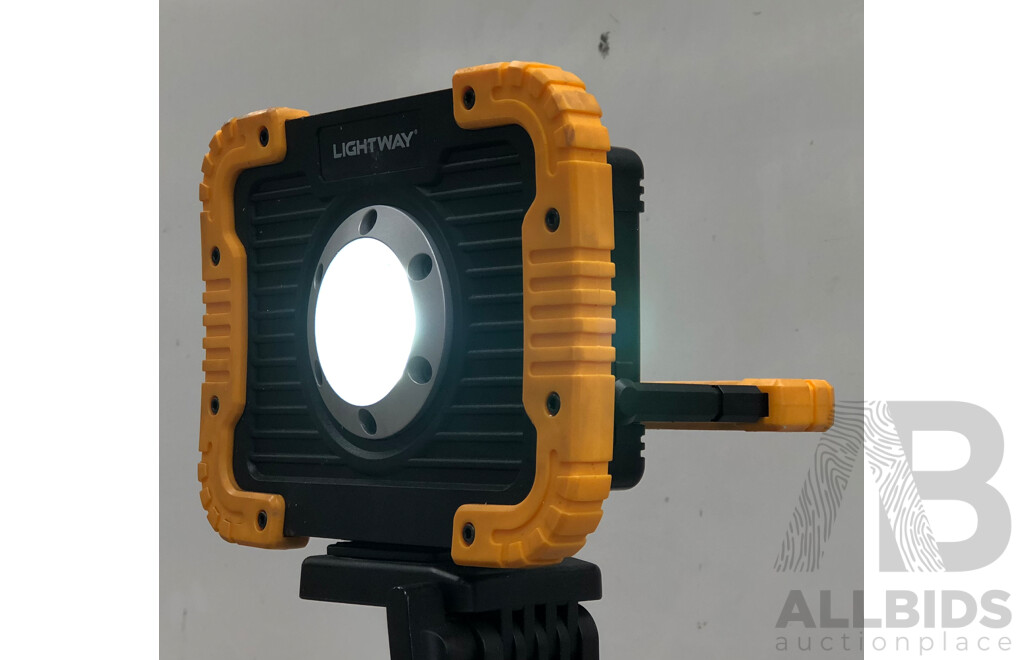 Lightway 10 Watt LED Worklight and Lenova Tripod
