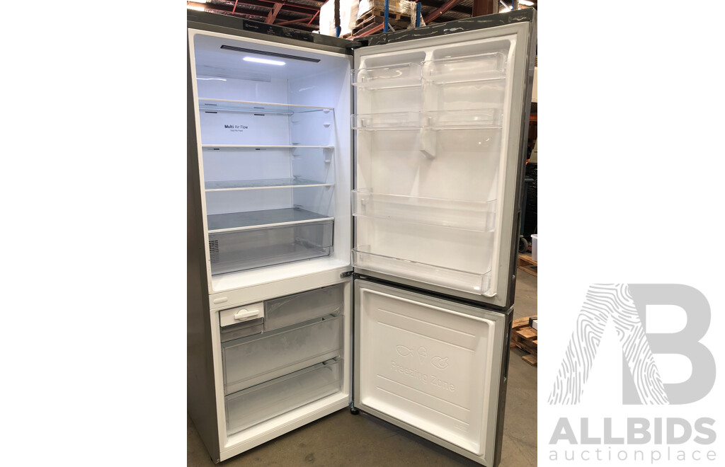 LG 420 Litre Bottom Mount Dark Graphite Fridge/Freezer