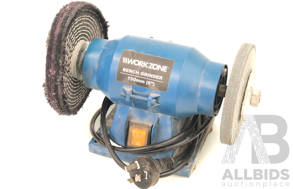 Workzone 150mm Electric Bench Grinder