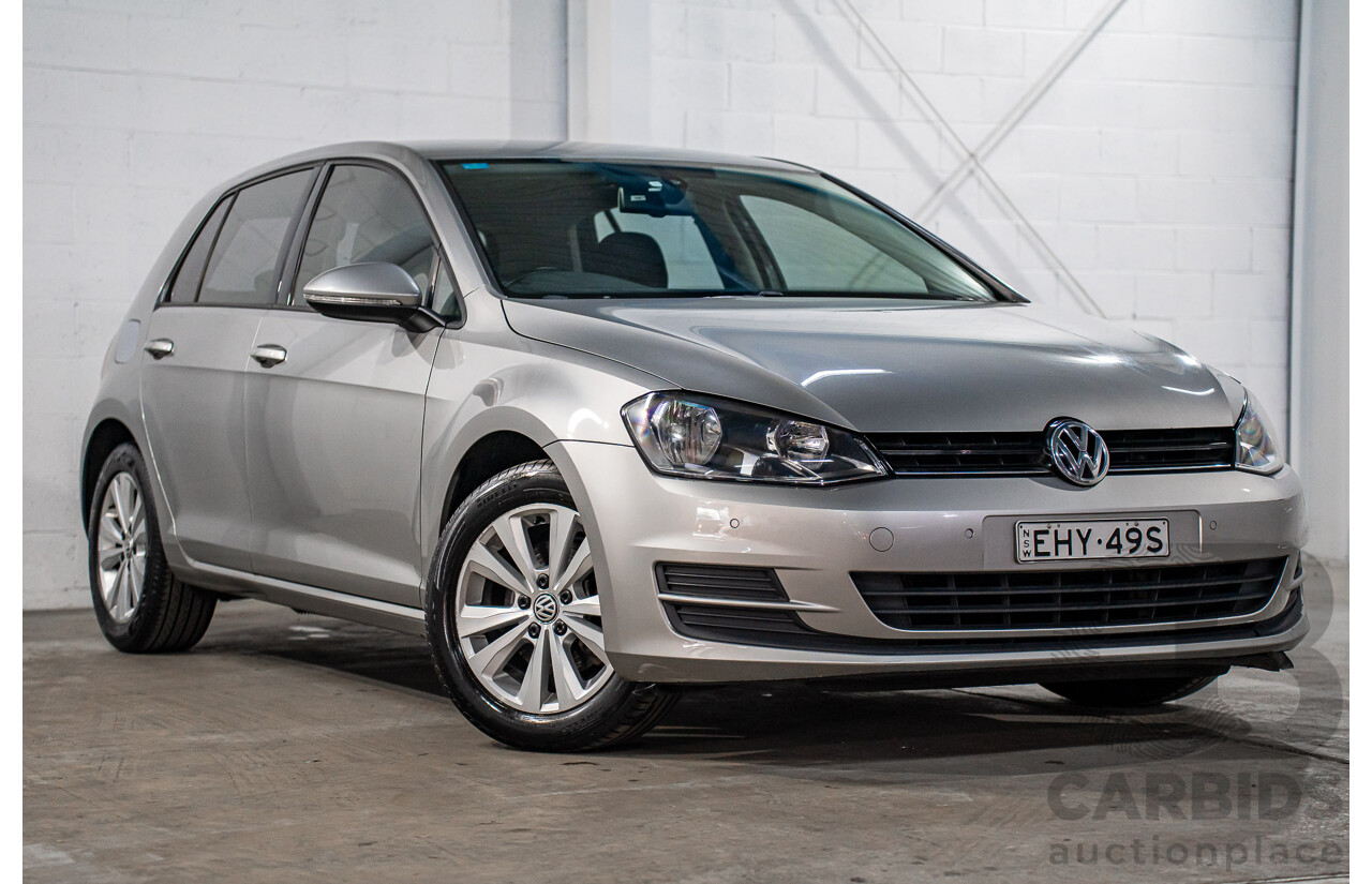 1/2015 Volkswagen Golf 90 TSI Comfortline AU MY15 4d Wagon Reflex Silver Turbo 1.4L