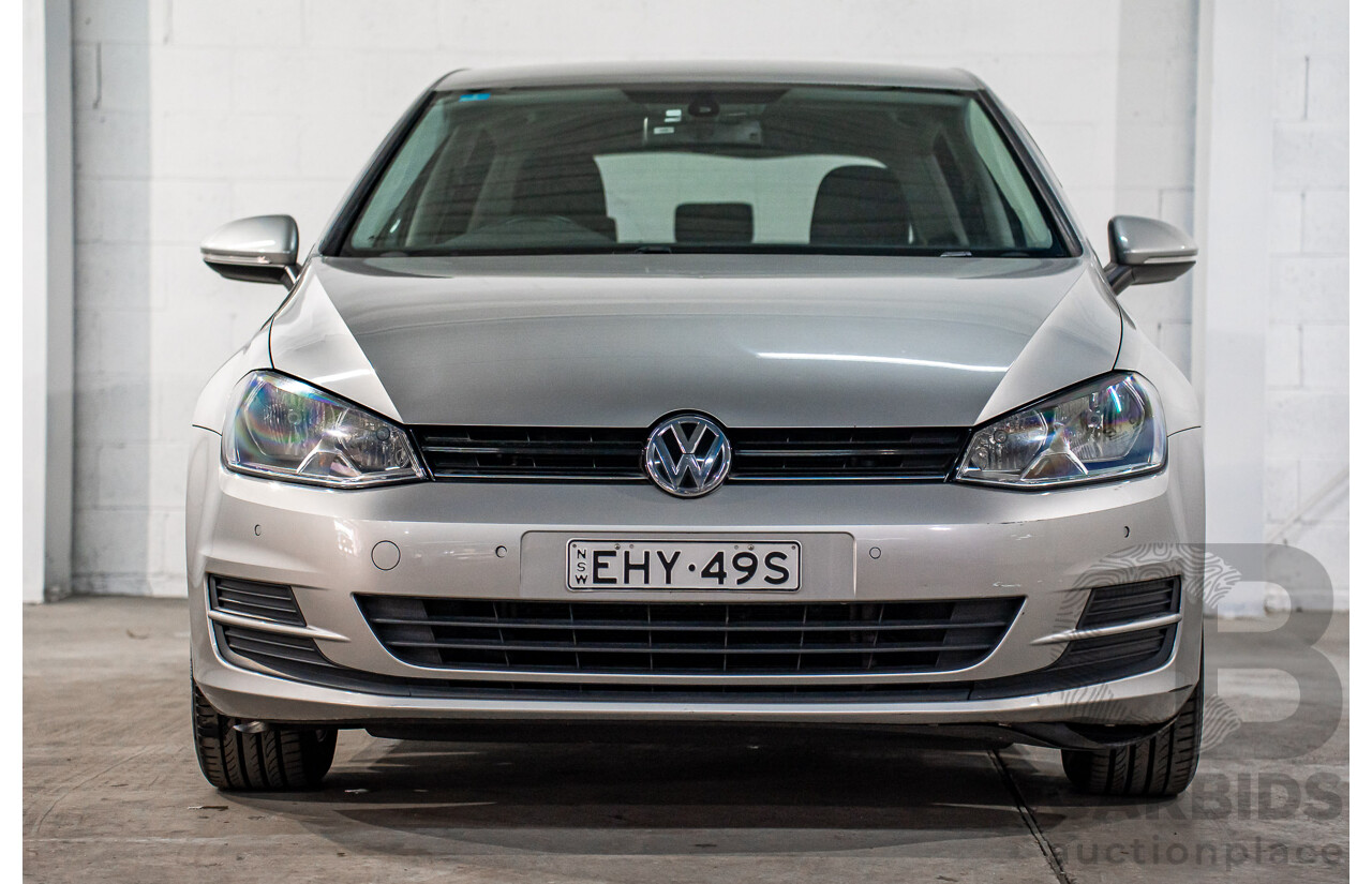 1/2015 Volkswagen Golf 90 TSI Comfortline AU MY15 4d Wagon Reflex Silver Turbo 1.4L