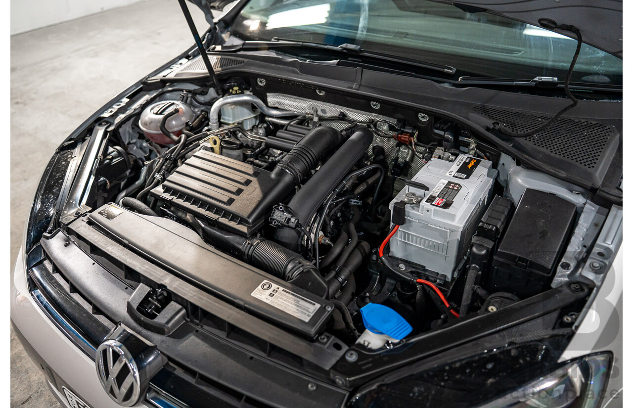 1/2015 Volkswagen Golf 90 TSI Comfortline AU MY15 4d Wagon Reflex Silver Turbo 1.4L