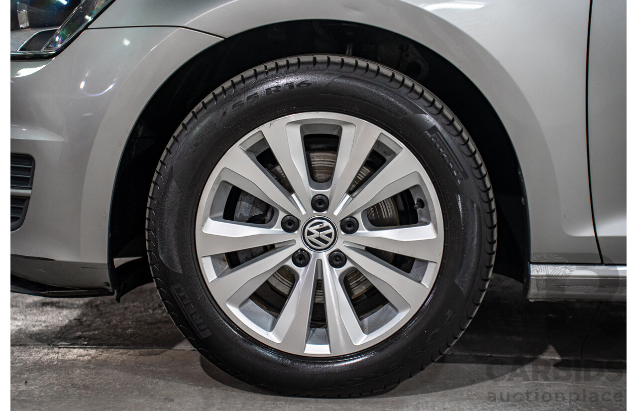 1/2015 Volkswagen Golf 90 TSI Comfortline AU MY15 4d Wagon Reflex Silver Turbo 1.4L