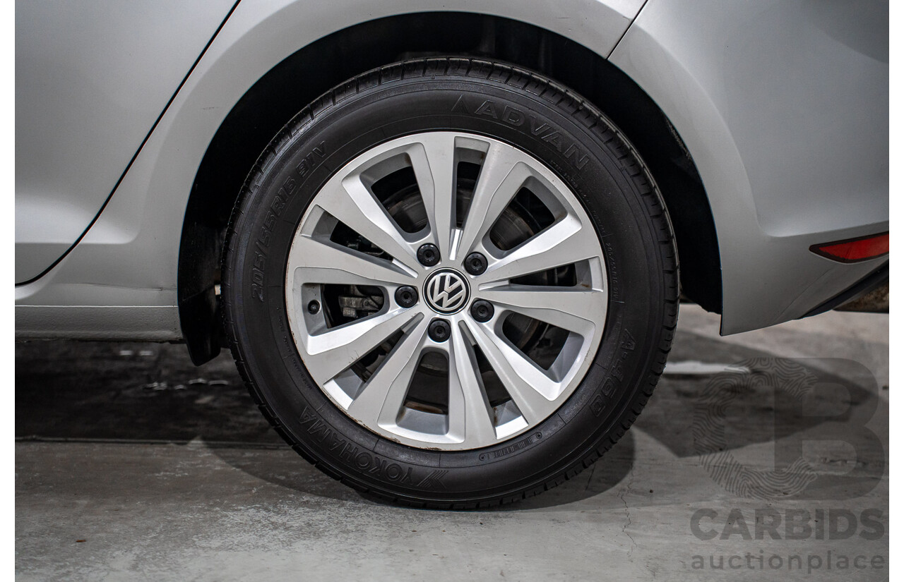 1/2015 Volkswagen Golf 90 TSI Comfortline AU MY15 4d Wagon Reflex Silver Turbo 1.4L