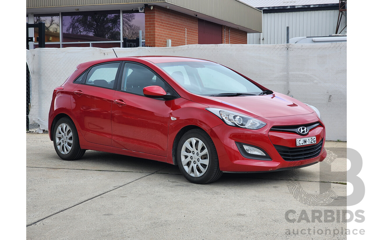 1/2013 Hyundai i30 Active GD 5d Hatchback Red 1.8L