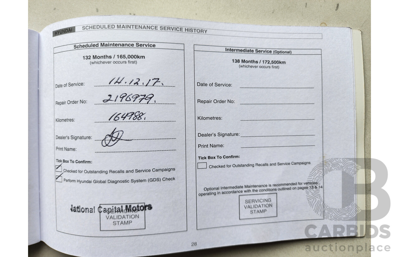 1/2013 Hyundai i30 Active GD 5d Hatchback Red 1.8L