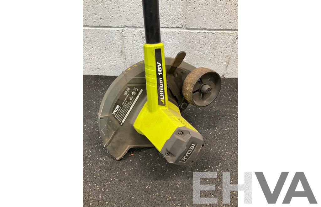 RYOBI 18V ONE+ Cordless Edger - Lot 1629092 | EHVA