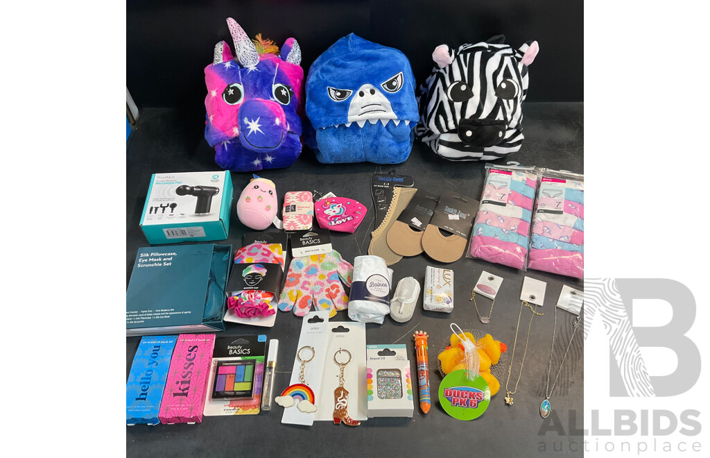 Assorted Jewellery, Kids Fashion, Bathroom Accessories and Household Items