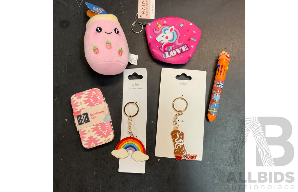 Assorted Jewellery, Kids Fashion, Bathroom Accessories and Household Items