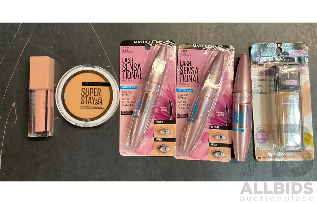 Mixed Lot - Revlon, Maybelline, BYS,Rimmel Make Up Items and More