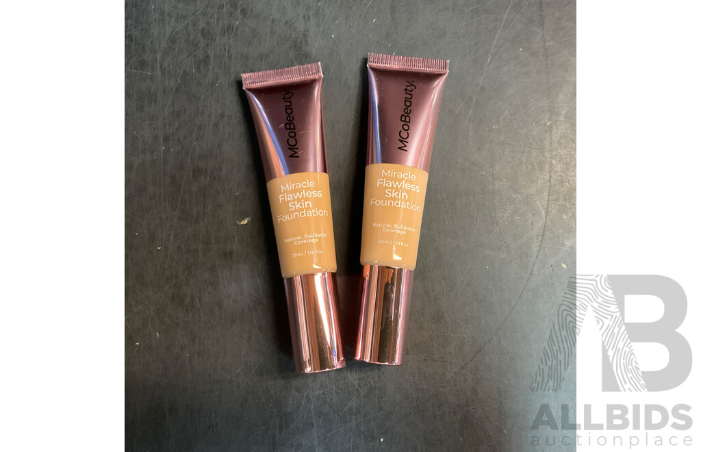 MCoBeauty Makeup Items - Brushes, Foundation, Lip Oil and More