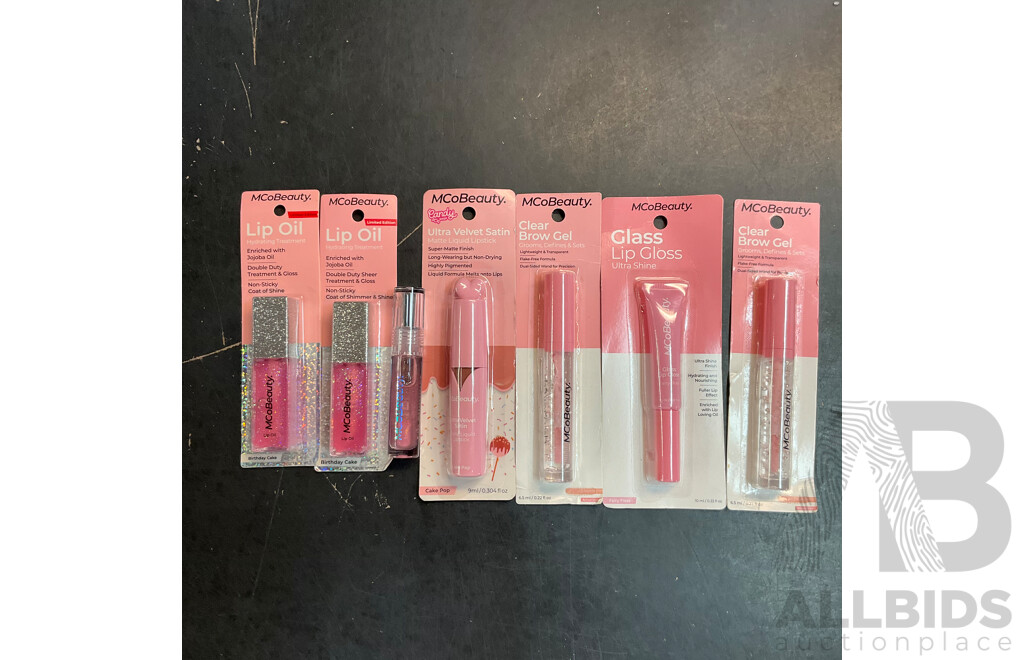 MCoBeauty Makeup Items - Brushes, Foundation, Lip Oil and More