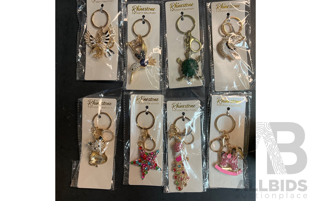 Assorted Rhinestone Pendant Keychain & Lovisa Jewellry and Hair, Bathroom Accessoriesand More