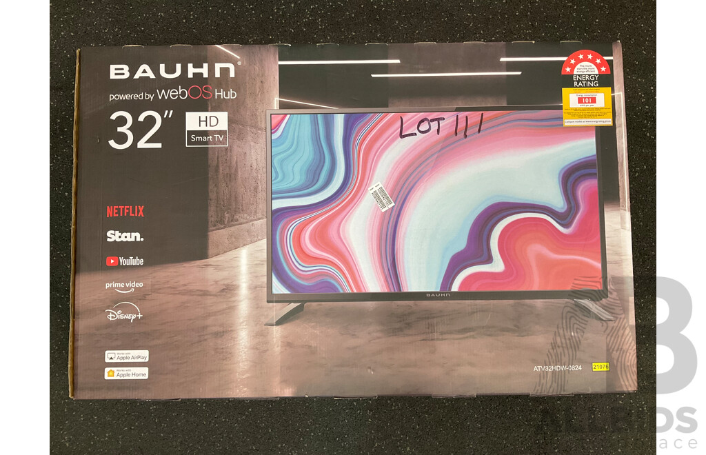 BAUHN 32'' HD WebOS Smart TV (ATV32HDW-0824)