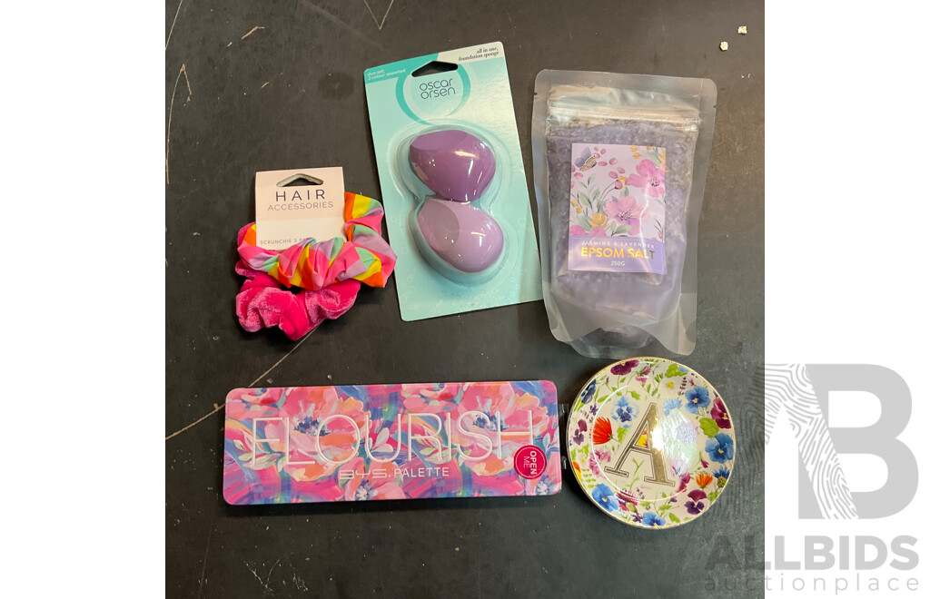 Assorted Bathroom, Beauty, Cosmetic Items and More