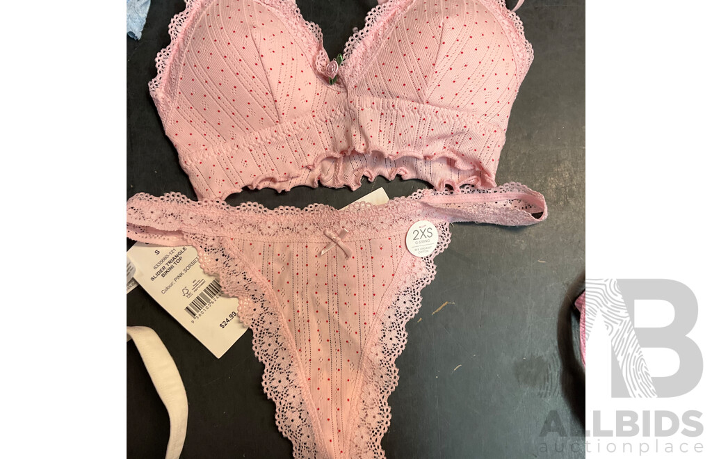 REFUGE Size S Puffer Jacket & Assorted Underwear, Sleepwear, Tops & Socks ( Vaiours Sizes)