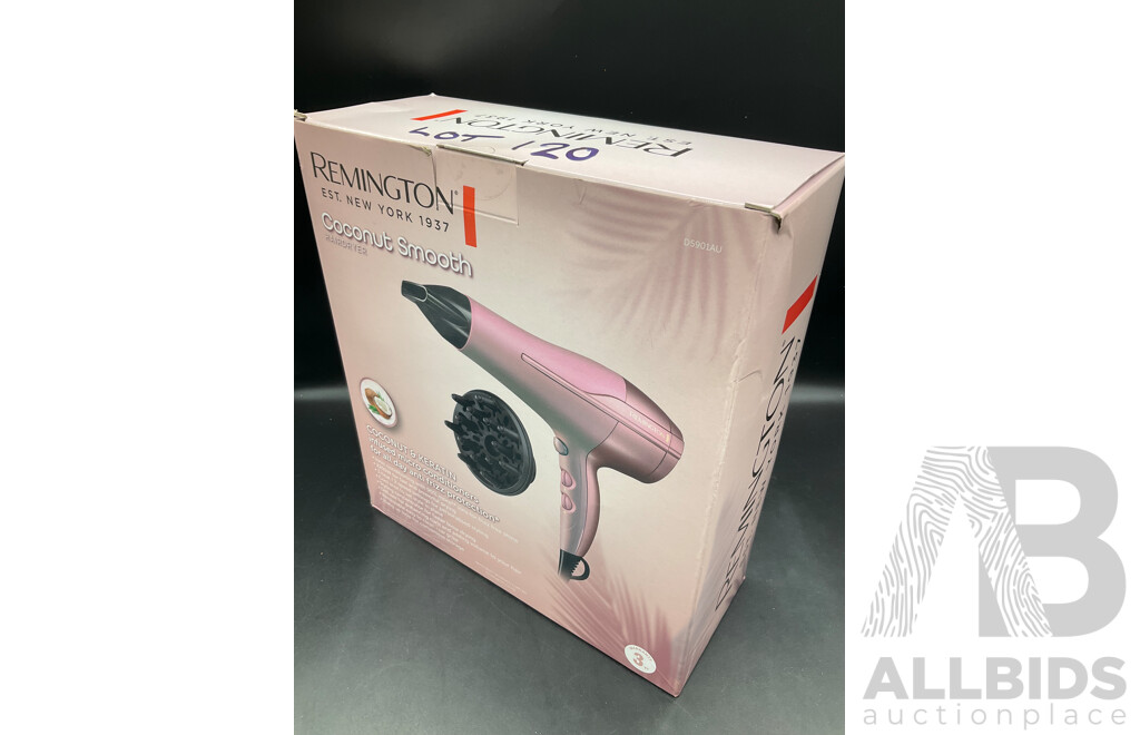 REMINGTON Hairdryer and BONDS Socks (Size 11-14) - Lot of 2