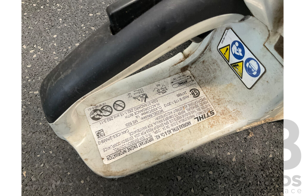 STIHL Professional Chainsaw (M5 500i)