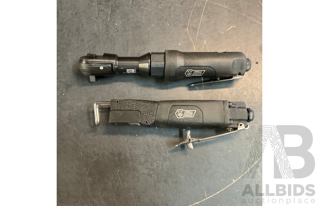 Airwork Automatic Cordless Tire Inflator & Full Boar 3/8 Air Ratchet Wrench &  Full Boar Air Cutting Saw