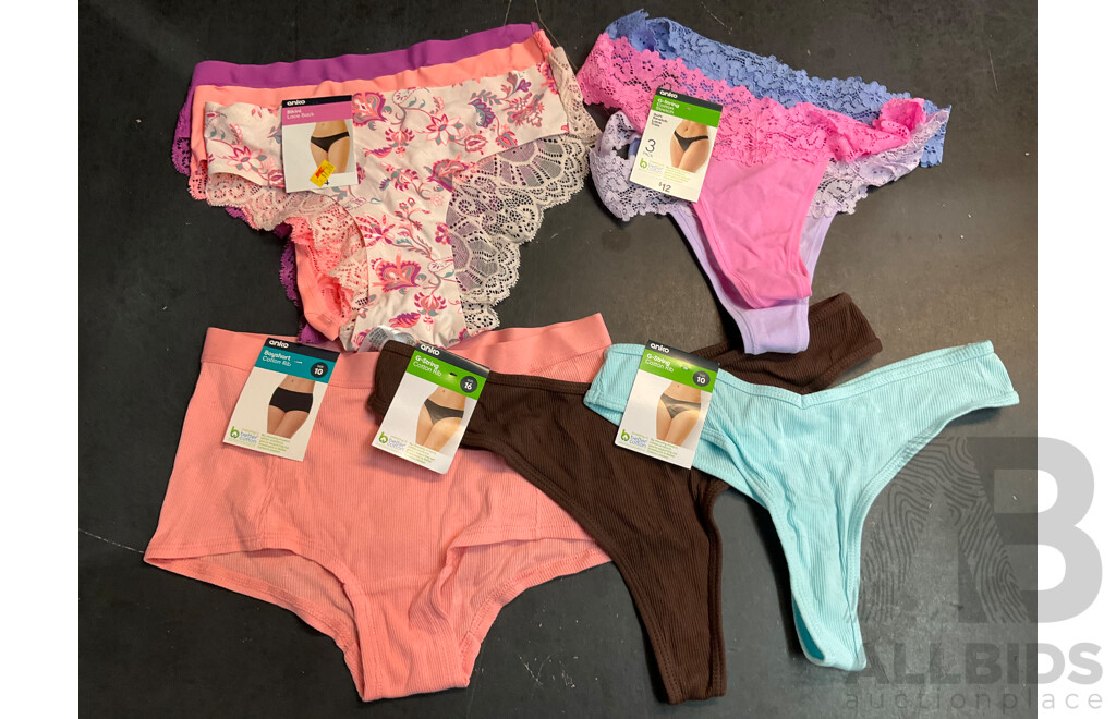 EVERALST, ANKO Women's / Men's Assorted Shoes, Caps and Underwear