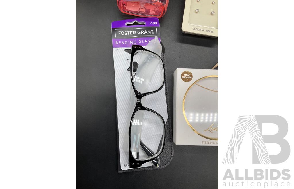 Assorted Women's Clothing, Costume Jewellery and Cosmetics