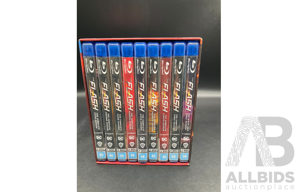 The Flash Complete Series DVD's