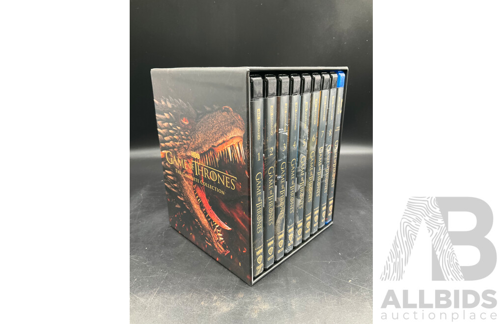Game of Thrones the Complete Collection, 33 DVD's Set