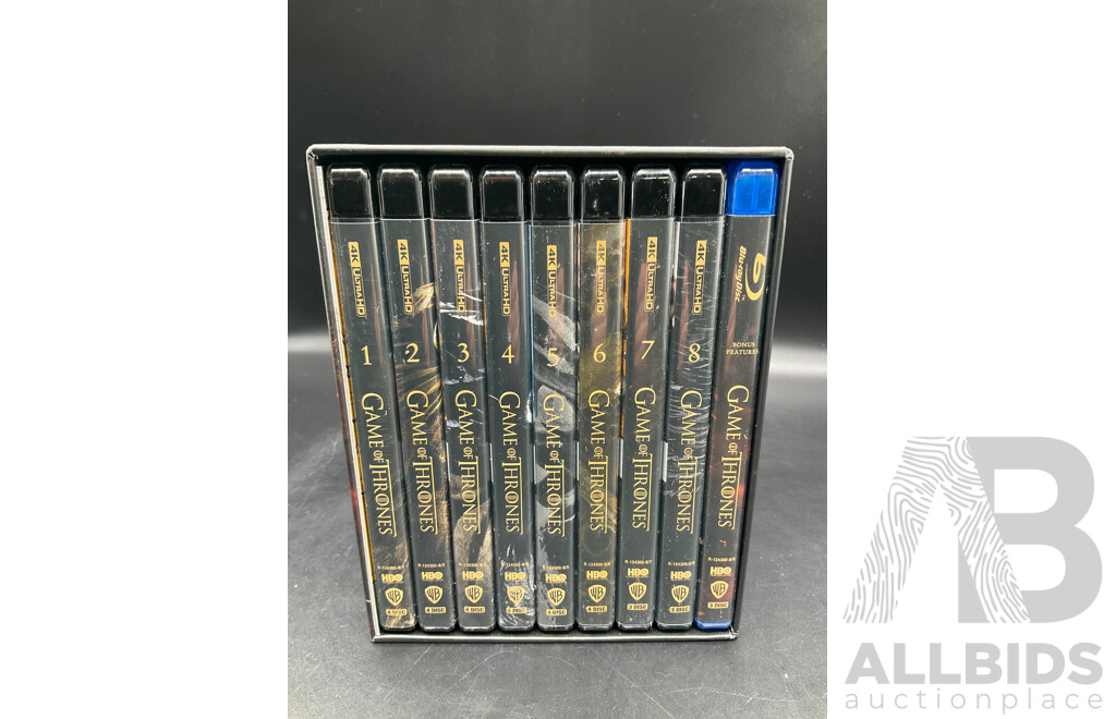 Game of Thrones the Complete Collection, 33 DVD's Set