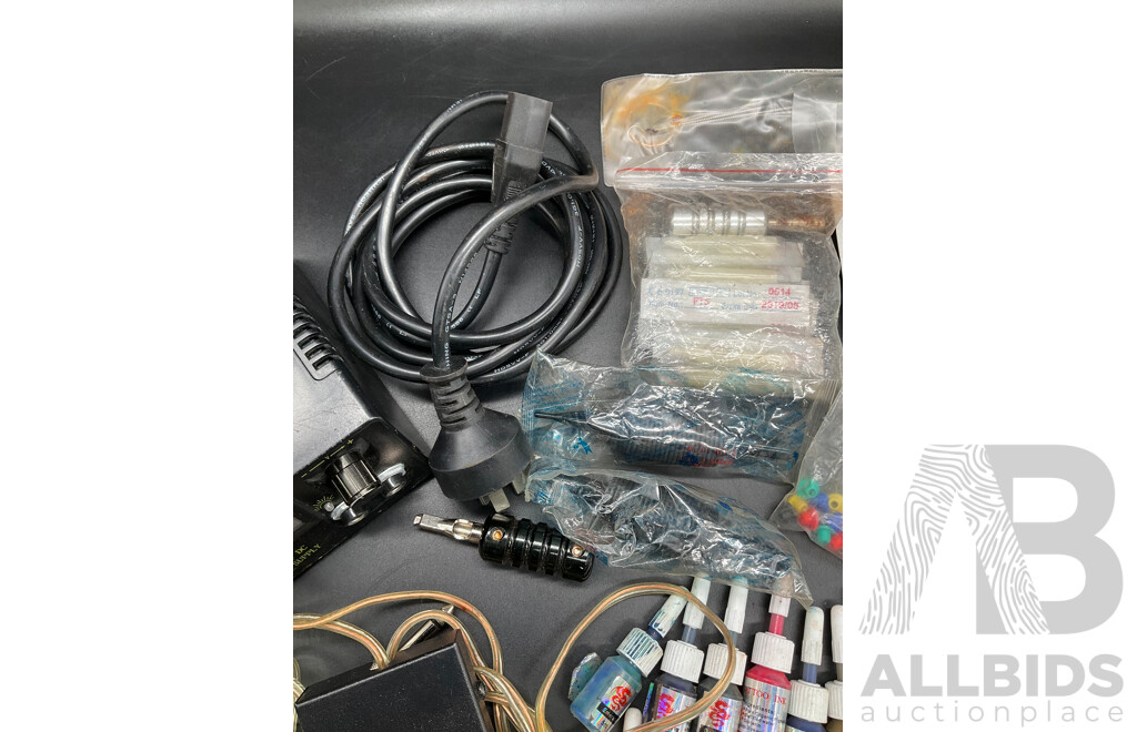 Tattoo Kit Containing Most of Necessary Equipment
