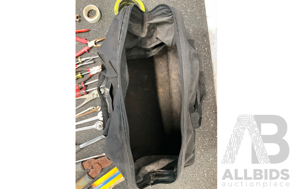 Assorted Tools in Ozio Bag