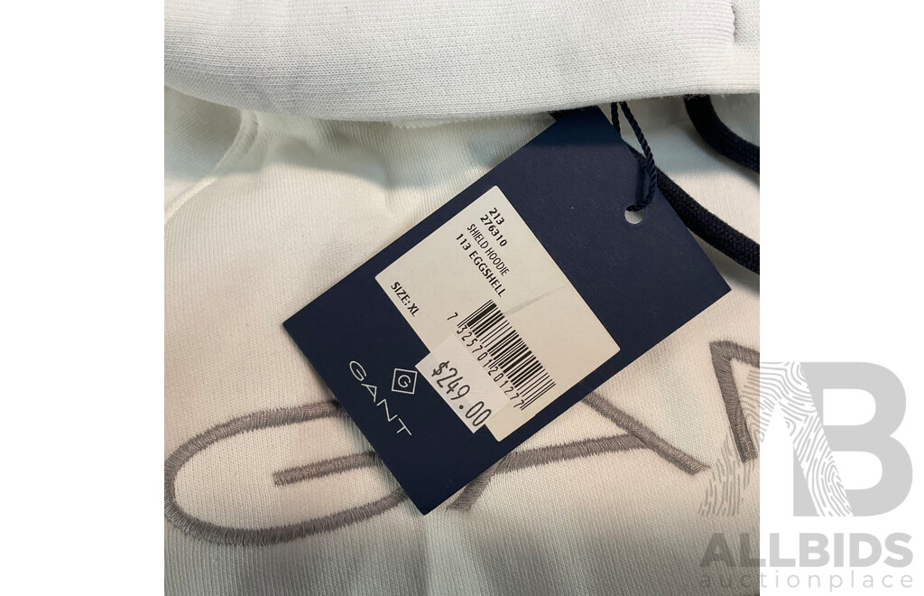 GANT XL White Hoodie & YD Hayman Skinny Suit Size 38