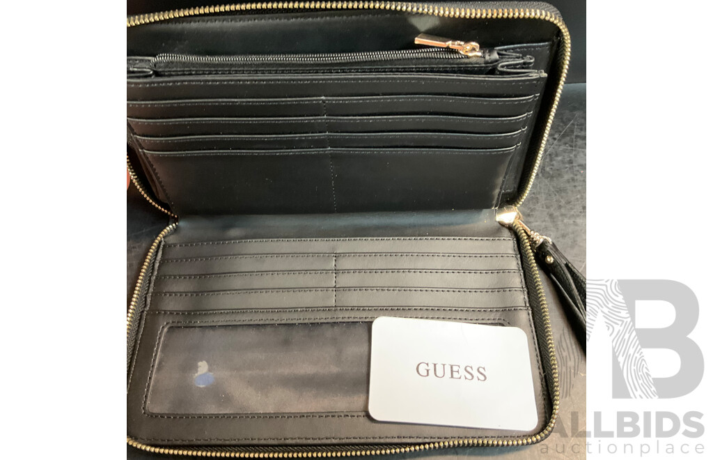 BeyondHER Belle Tee Dress Size 14 & Guess Laurel Travel Wallet & Ponytailers