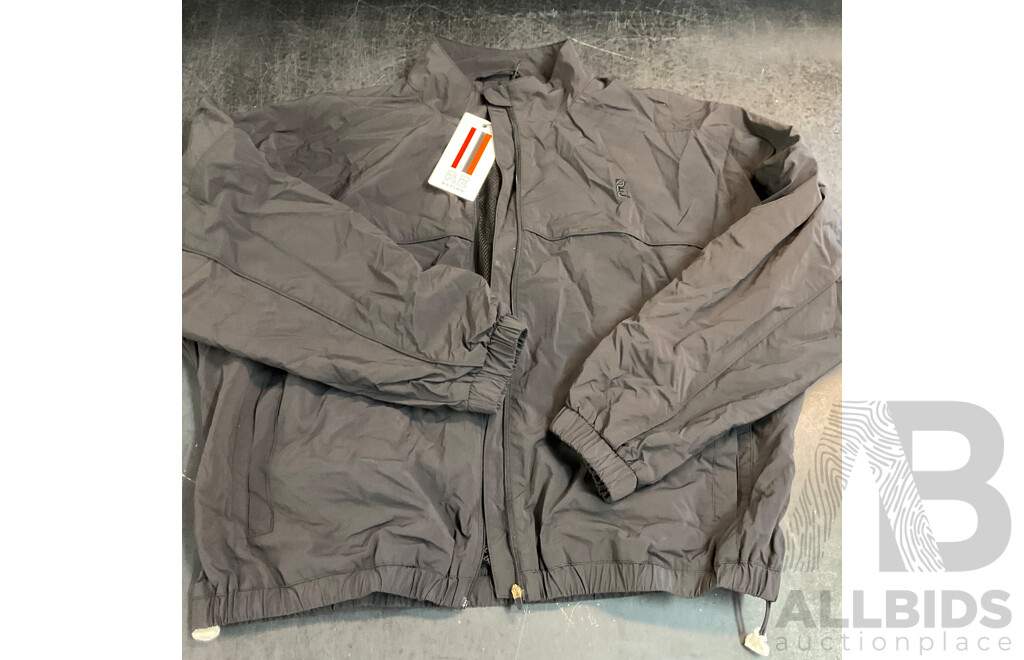 PE Nation Redline Jacket Size M & Nike Black Pants Size M & Accessories - Lot of 4