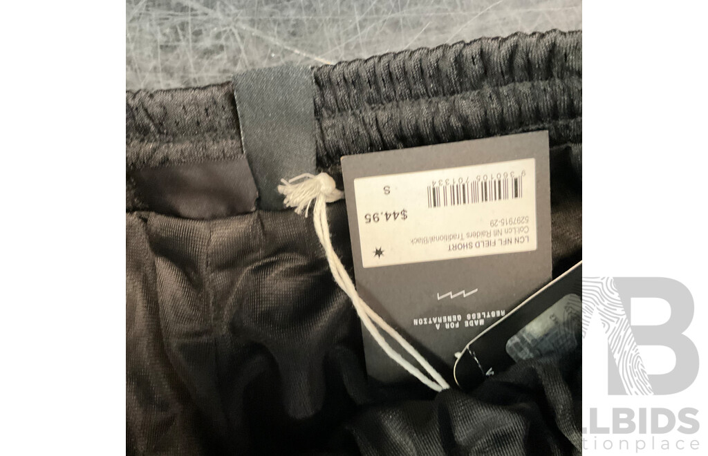 Hype Street Basketball Short & NFL Raiders Black Short Size S & 2 Pack of Socks