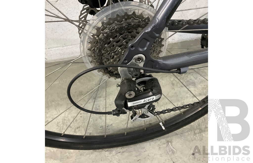 Merida Speeder 20 Bike Flat Bar Road Bike - Dark Silver - Frame 54cm