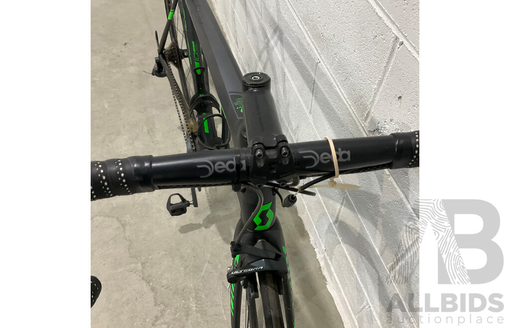 Scott Solace Race Bike - Black with Green