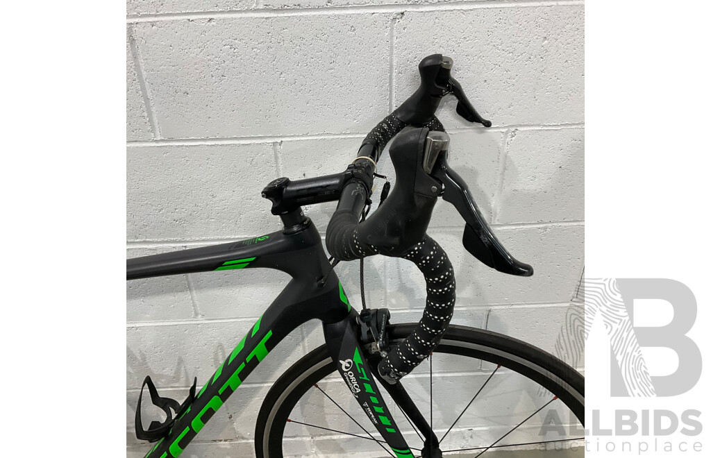 Scott Solace Race Bike - Black with Green