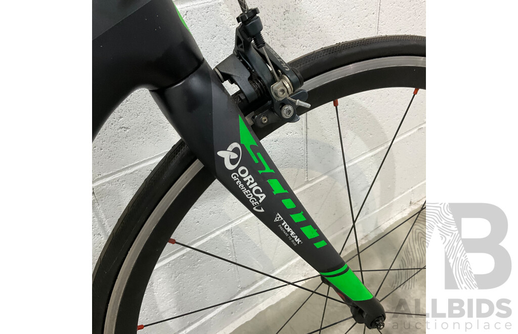 Scott Solace Race Bike - Black with Green