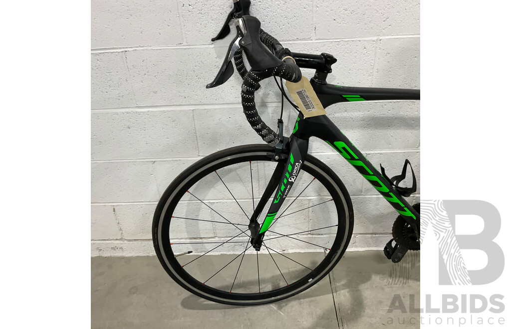 Scott Solace Race Bike - Black with Green