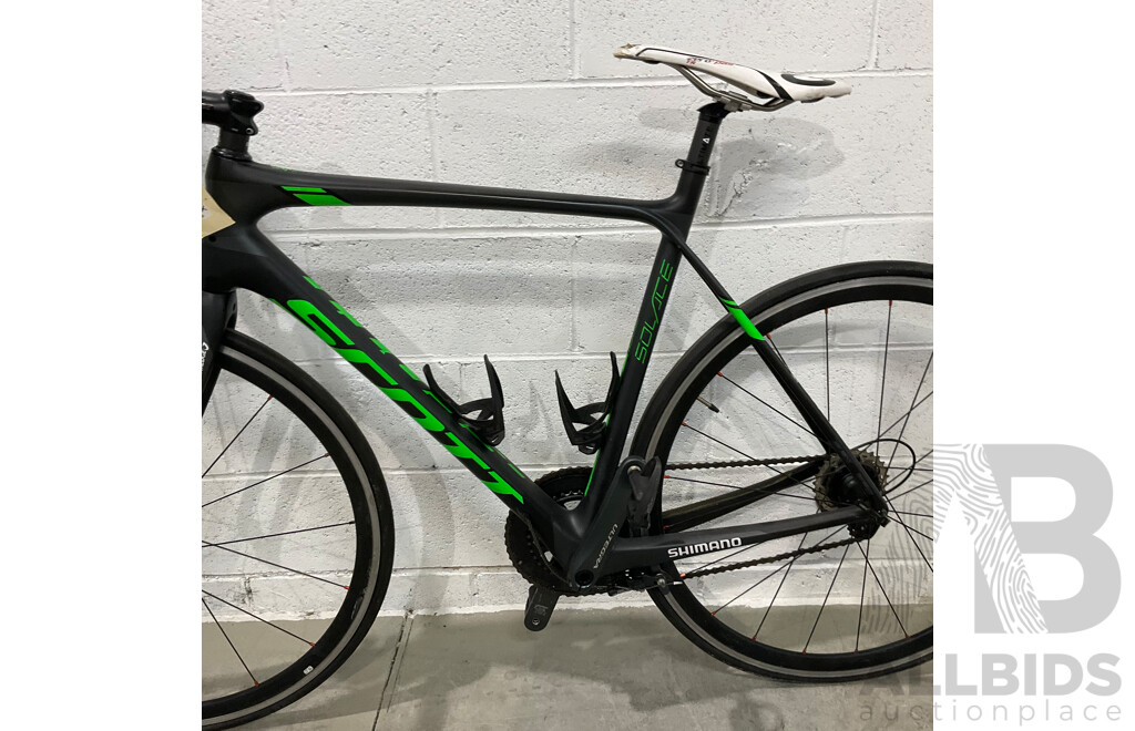 Scott Solace Race Bike - Black with Green