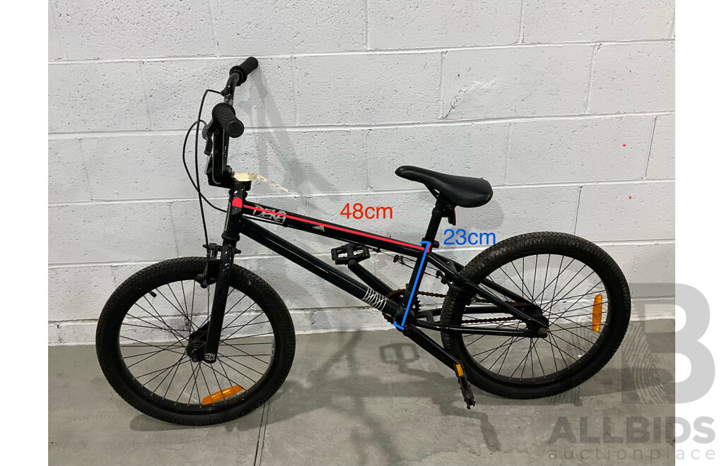 DK Deka BMX Bike -  Black