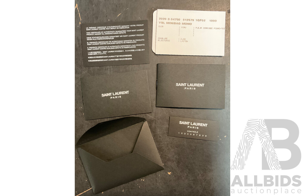 Ladies Mono Mini Bag - Branded YSL