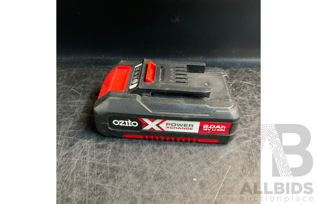 OZITO Impact Driver & Blower with 3 Batteries